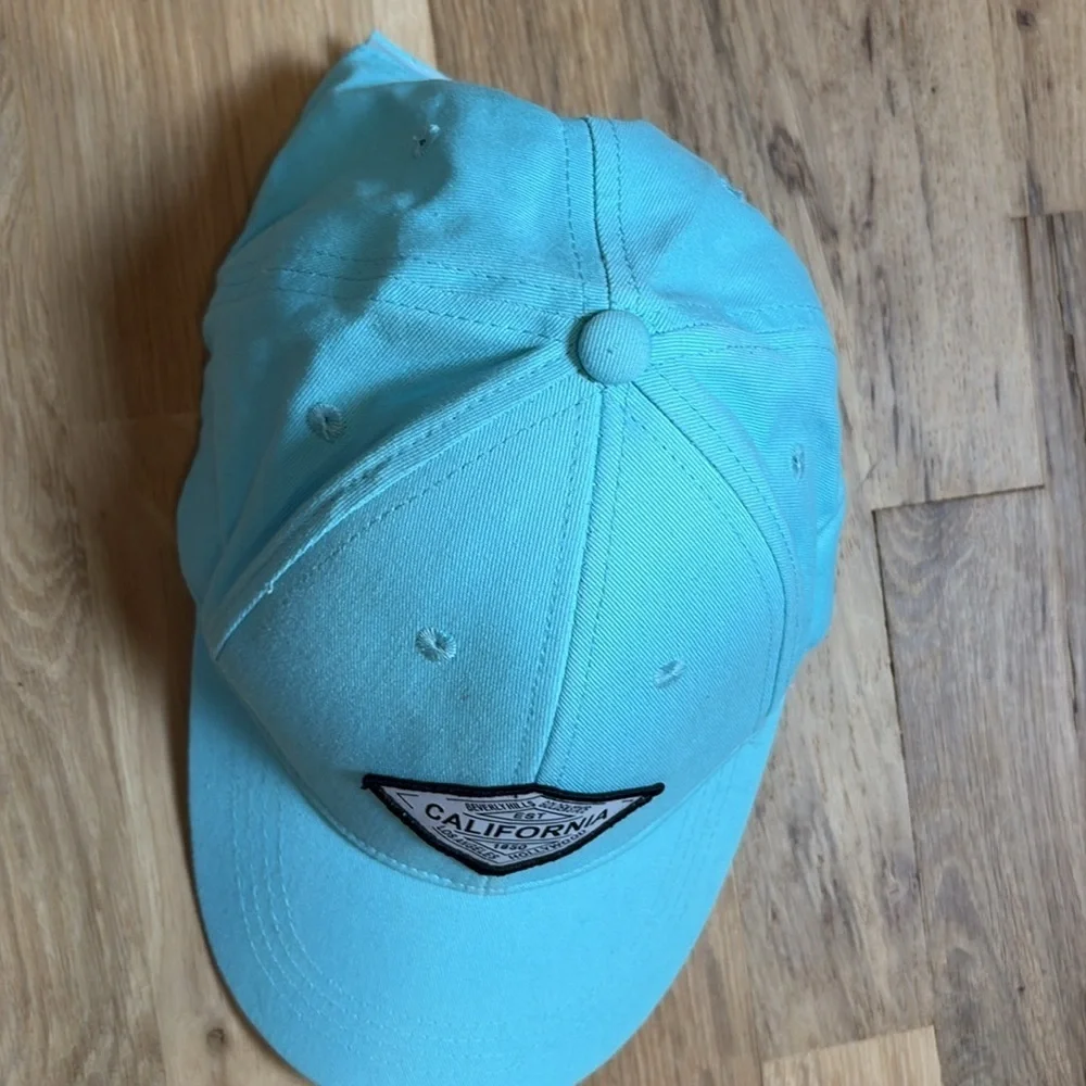 Robin Ruth Adjustable Aqua Baseball Cap with California Patch Women’s